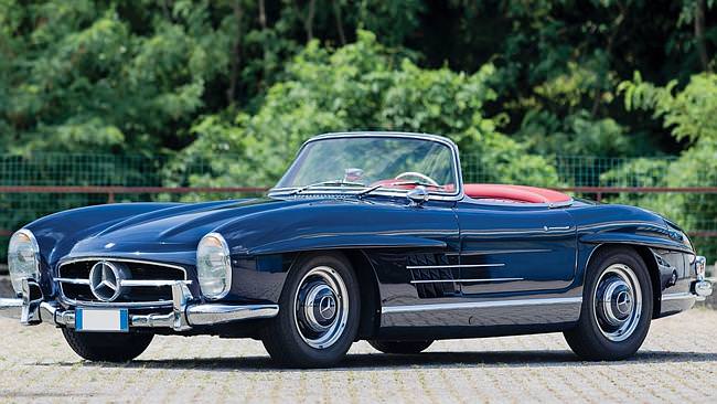 1957 Mercedes-Benz 300 SL Roadster. More than 800 cars went under the hammer at Monterey.