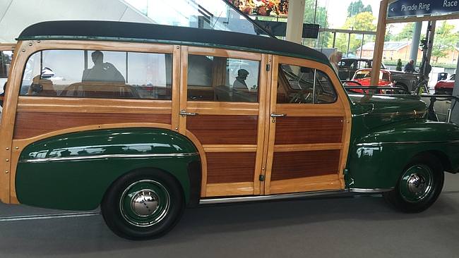 No Californian girls, but Ascot saw this 1947 Ford V8 Woody station wagon go to auction.
