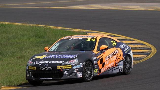 Tim Brook is making a run at the Toyota 86 series.
